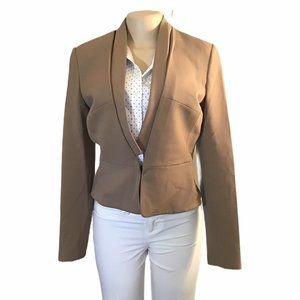 Space Coutour Beige Blazer w/clip at natur…
